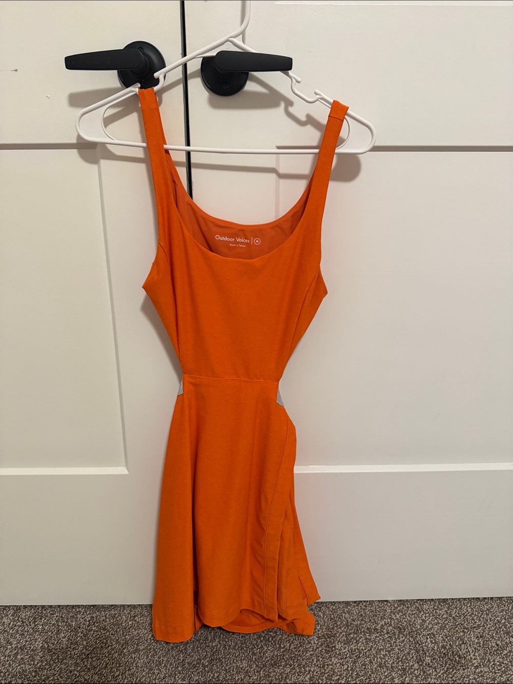 Outdoor Voices Orange Athletic Dress